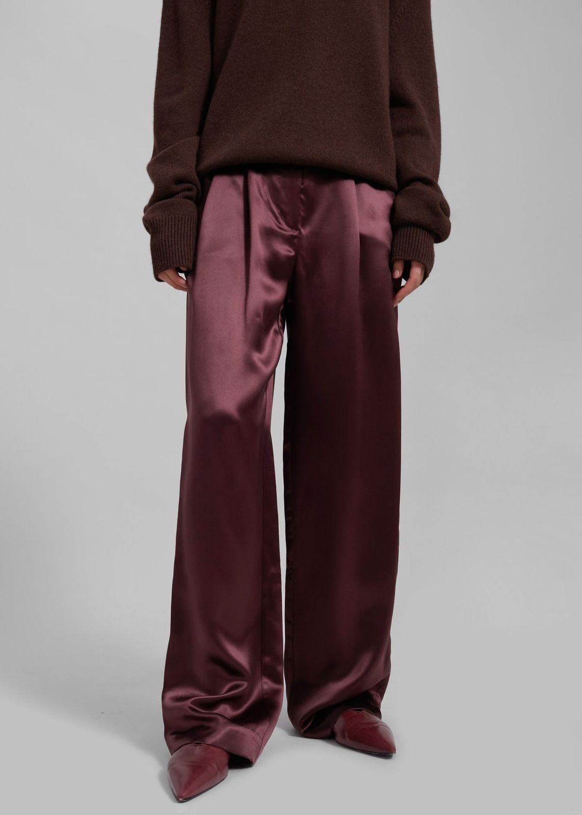 Silkfall Satin Trousers