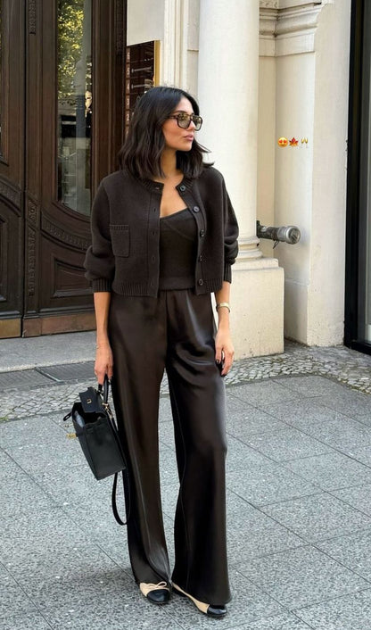 Silkfall Satin Trousers
